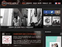 Tablet Screenshot of emigrateworld.com